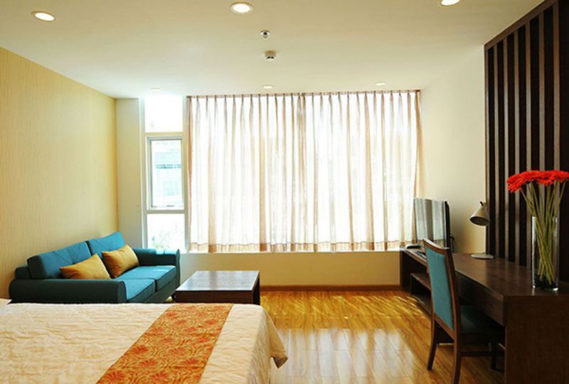Nice Serviced apartment on NTMK street district 1 for lease