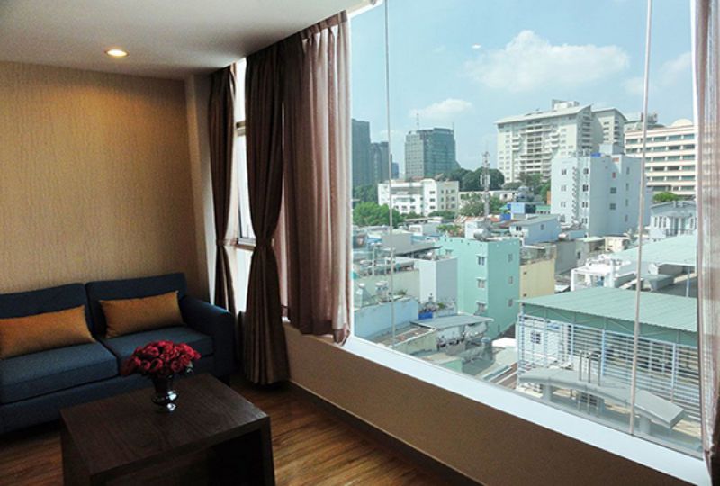 Nice Serviced apartment on NTMK street district 1 for lease