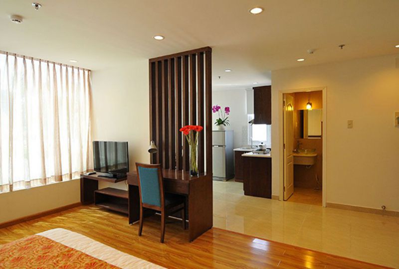 Nice Serviced apartment on NTMK street district 1 for lease