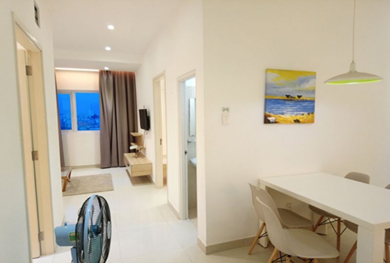 Two bedroom apartment at SGC Building Binh Thanh District for rent