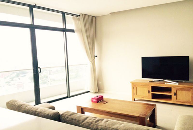 Three bedroom apartment on City Garden Building Binh Thanh Dist for rent