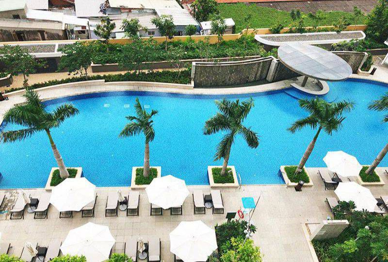 Three bedroom apartment on City Garden Building Binh Thanh Dist for rent