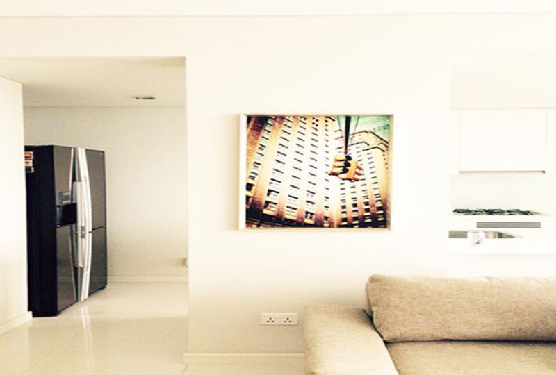 Three bedroom apartment on City Garden Building Binh Thanh Dist for rent