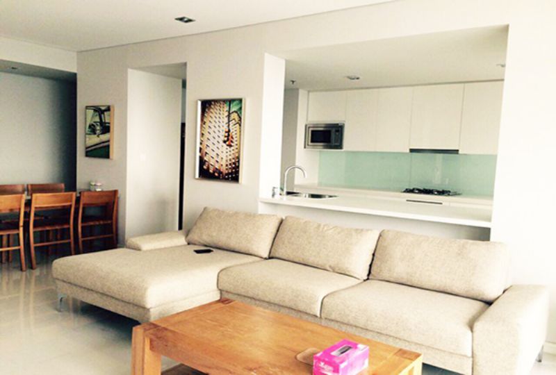 Three bedroom apartment on City Garden Building Binh Thanh Dist for rent