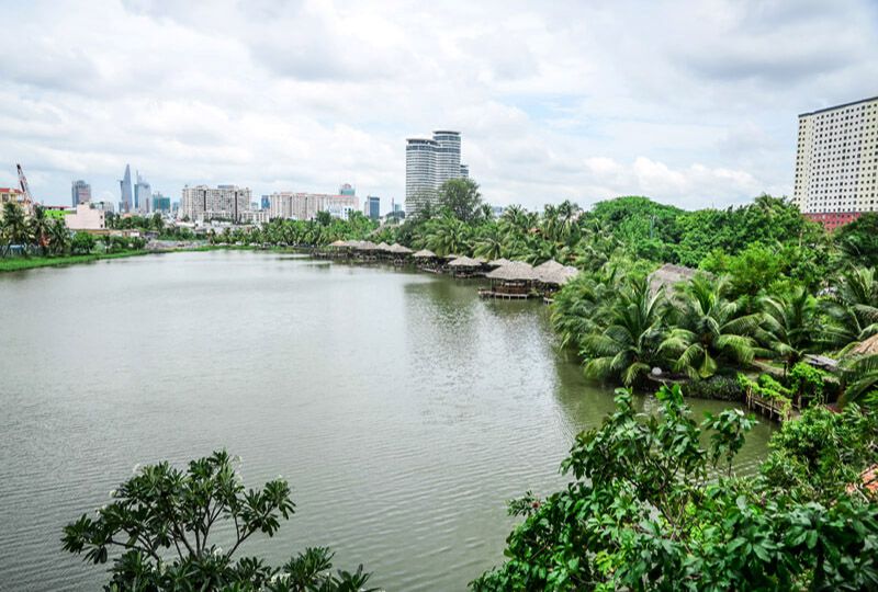 Penthouse apartment on Cantavil Hoan Cau in Binh Thanh District for rent