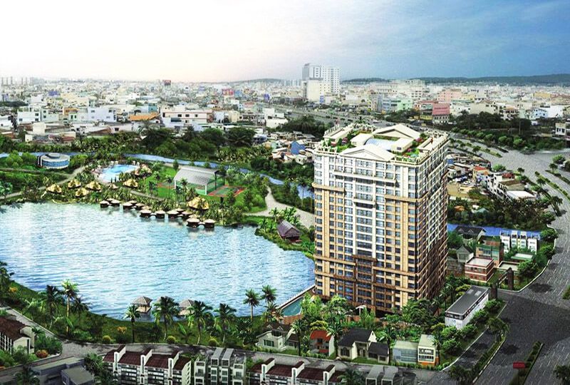 Penthouse apartment on Cantavil Hoan Cau in Binh Thanh District for rent