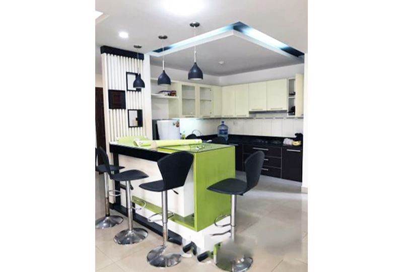Two bedroom apartment in An Khang building for rent