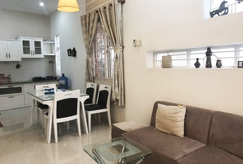 Cozy serviced apartment on Nguyen Van Lac street Binh Thanh district for rent.