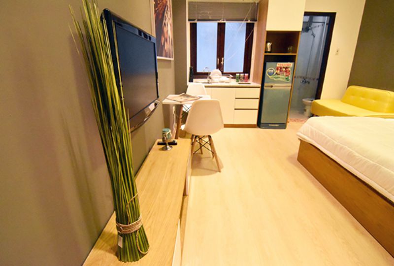 Nice serviced apartment near Ben Thanh Market for rent