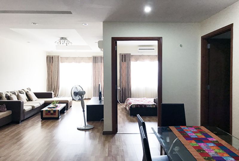 Two bedroom apartment in The Morning Star Binh Thanh district for rent