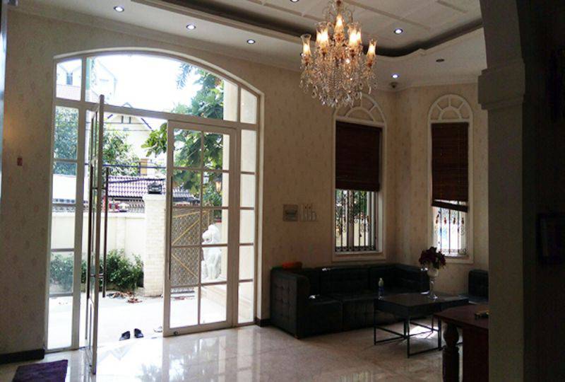 Nice villa near An Phu supermaket Thao Dien war district 2 for rent