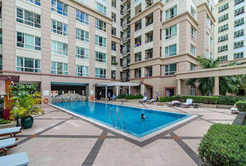 Nice 3 bedroom apartment in The Manor Nguyen Huu Canh street for rent