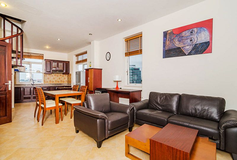 Nice view serviced apartment for rent in Nguyen Dinh Chinh street Phu Nhuan district