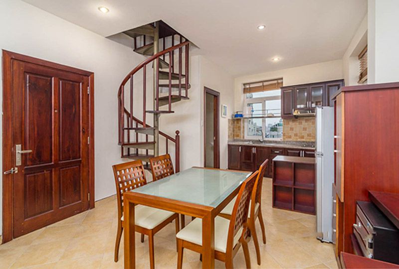 Nice view serviced apartment for rent in Nguyen Dinh Chinh street Phu Nhuan district