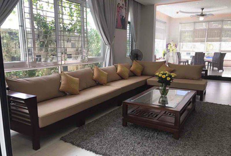 Nice villa on Dong Van Cong street, district 2 for rent
