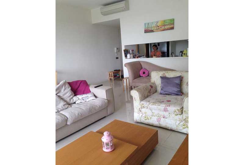 Two bedroom apartment in Estella Building District 2 for lease now