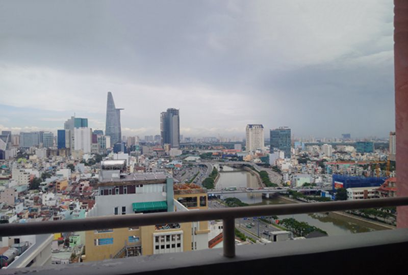 Apartment for rent in district 1 Central Garden building Vo Van Kiet street