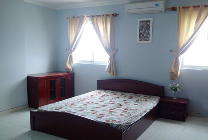 Apartment for rent in district 1 Central Garden building Vo Van Kiet street