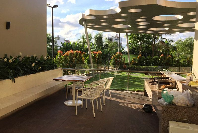 Three bedroom in Krista apartment in district 2 Ho Chi Minh city  for rent
