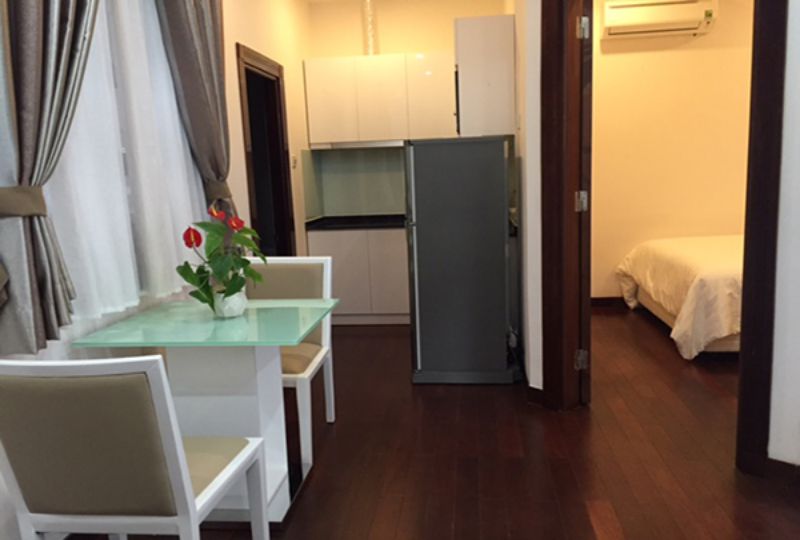 Cozy serviced apartment for rent in Nguyen Cu Trinh district 1 - Style 1