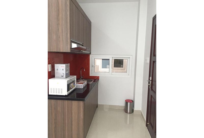 Studio service apartment for rent in Phu Nhuan district Nguyen Thi Huynh street