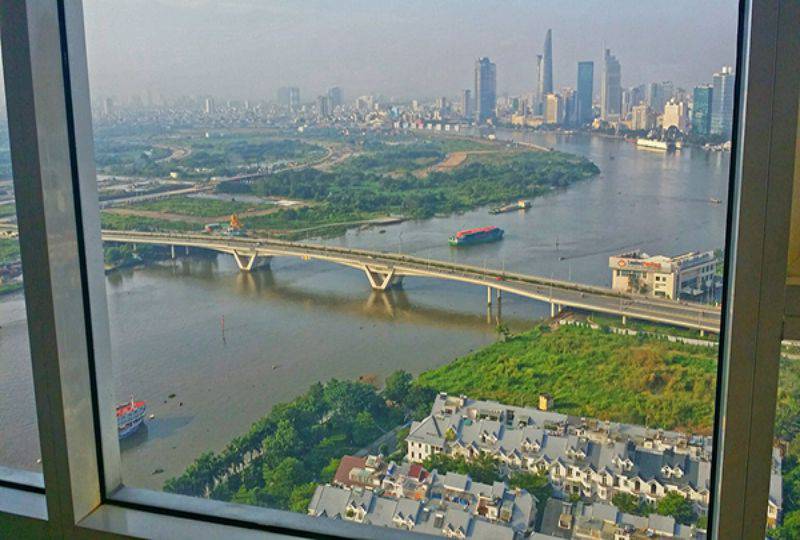 Nice apartment in Saigon Pearl Binh Thanh Nguyen Huu Canh st for lease