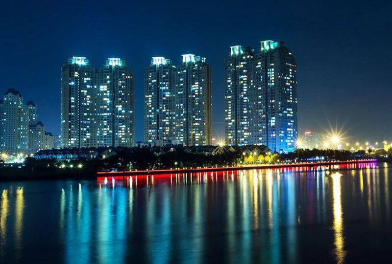 Nice apartment in Saigon Pearl Binh Thanh Nguyen Huu Canh st for lease