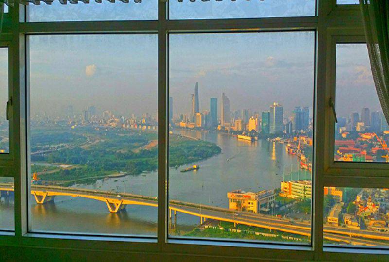 Nice apartment in Saigon Pearl Binh Thanh Nguyen Huu Canh st for lease
