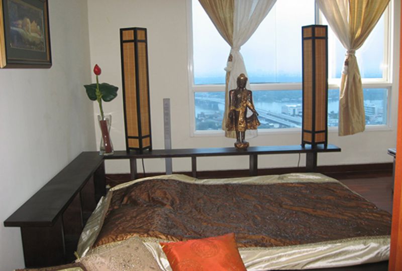 Three bedroom apartment for rent in The Manor Binh Thanh district Saigon