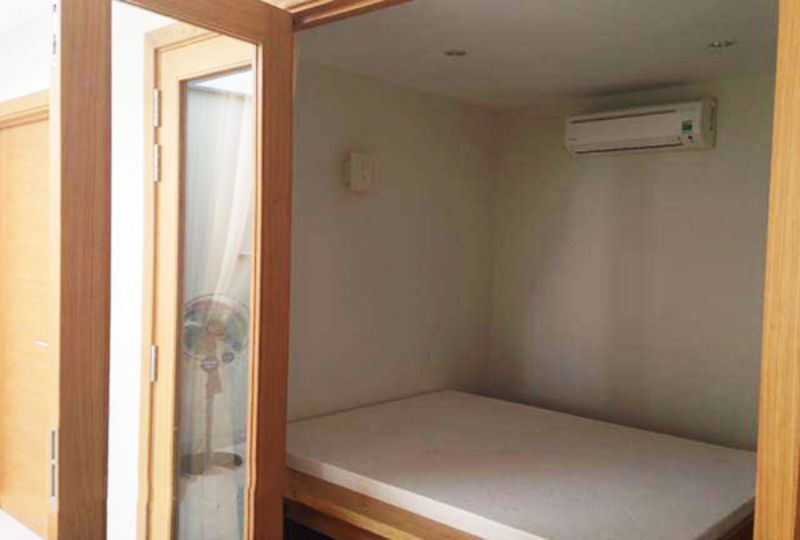 Penthouse serviced apartment for rent on Huynh Khuong Ninh street , district 1 , HCMC .