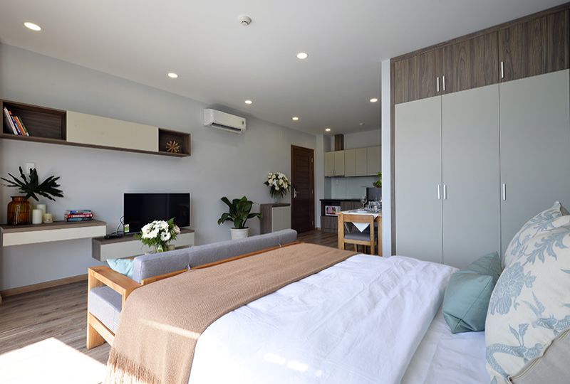  Elegant serviced apartment on Truong Sa street Binh Thanh district for rent