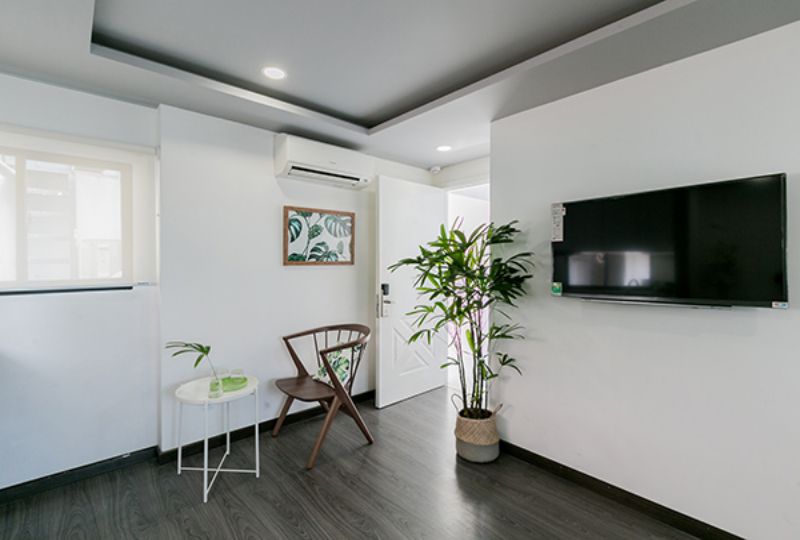 Studio serviced apartment rental on Nguyen Dinh Chieu street district 3