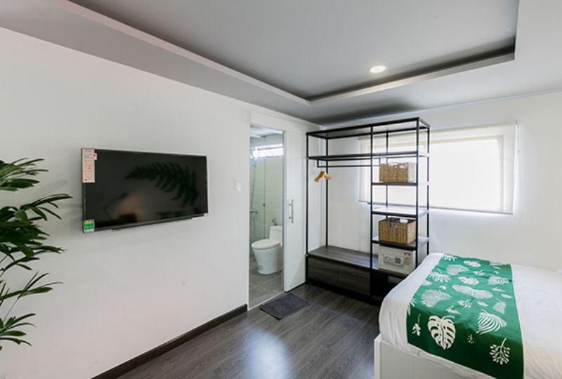 Studio serviced apartment rental on Nguyen Dinh Chieu street district 3