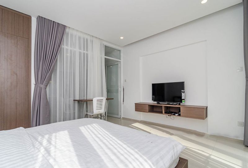 Brandnew service apartment in Thao Dien district 2 for rent - safety area