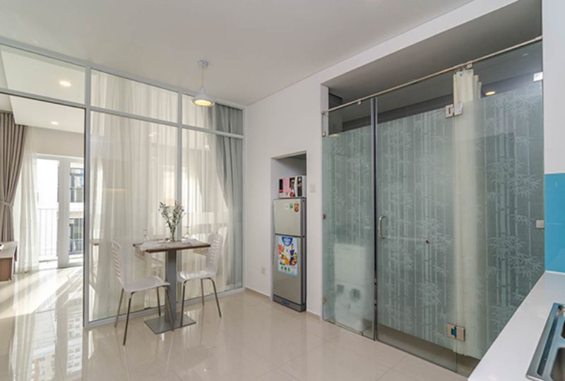 Brandnew service apartment in Thao Dien district 2 for rent - safety area