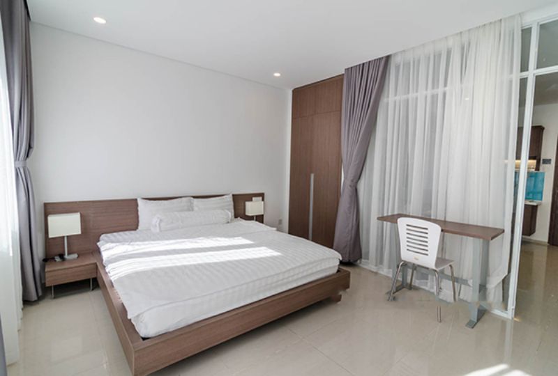 Brandnew service apartment in Thao Dien district 2 for rent - safety area