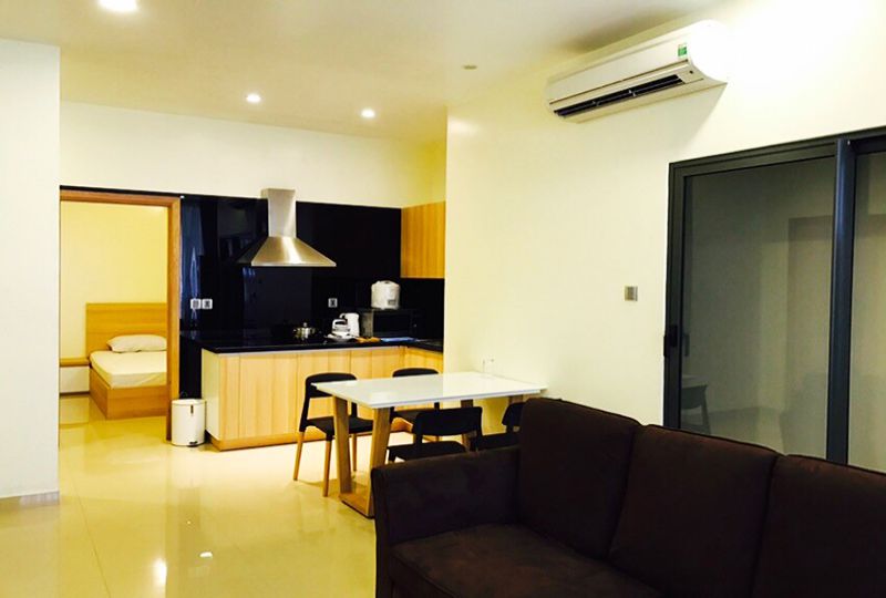 2 bedroom serviced apartment at Lam Son street Phu Nhuan dist for rent