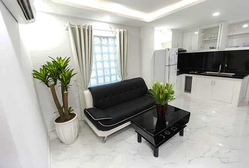 Elegant service apartment in Phu Nhuan District for rent