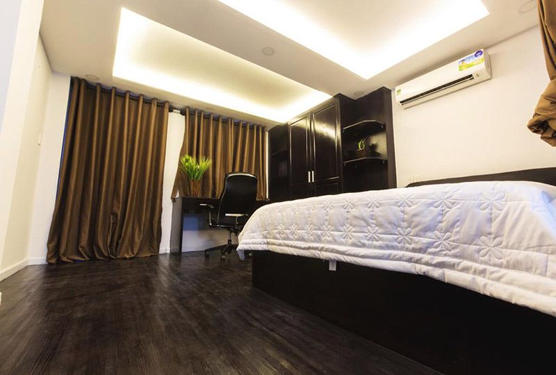 Serviced apartment for rent in Phu Nhuan dist Nguyen Thuong Hien street