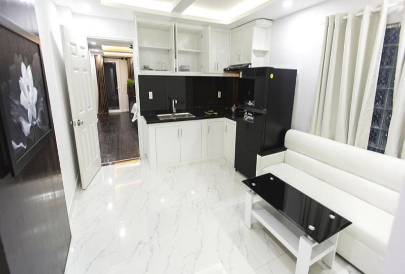 Serviced apartment for rent in Phu Nhuan dist Nguyen Thuong Hien street