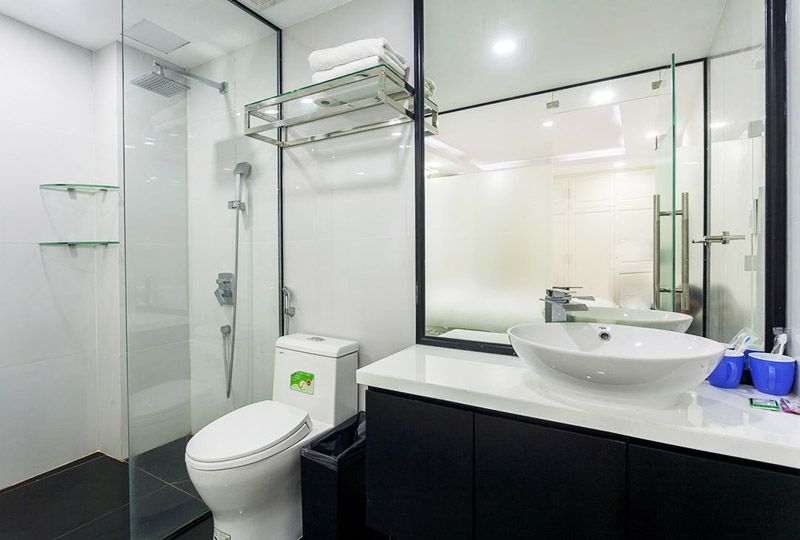 Serviced apartment for rent in Phu Nhuan dist Nguyen Thuong Hien street
