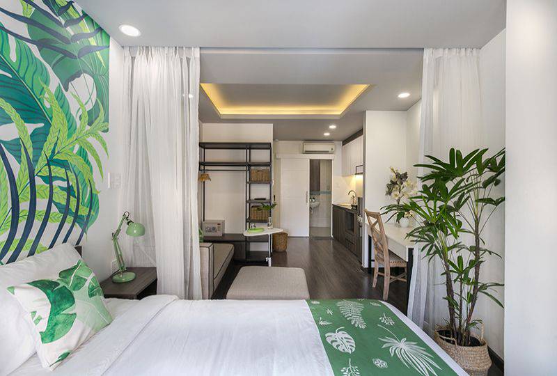 Elegant serviced apartment in district 3 Nguyen Dinh Chieu street for rent