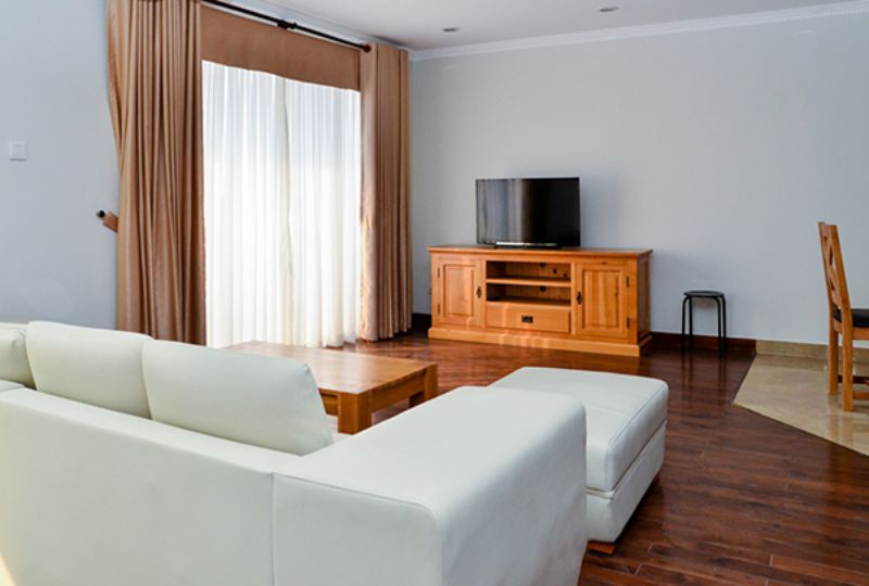 Three bedroom serviced apartment in Phu Nhuan Urban district for rent 