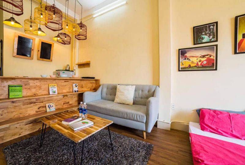 Nice studio serviced apartment for rent on Hoang Sa street Dakao District 1