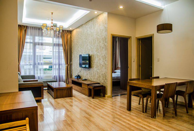 Luxury serviced apartment for rent in Nguyen Van Huong st Thao Dien area