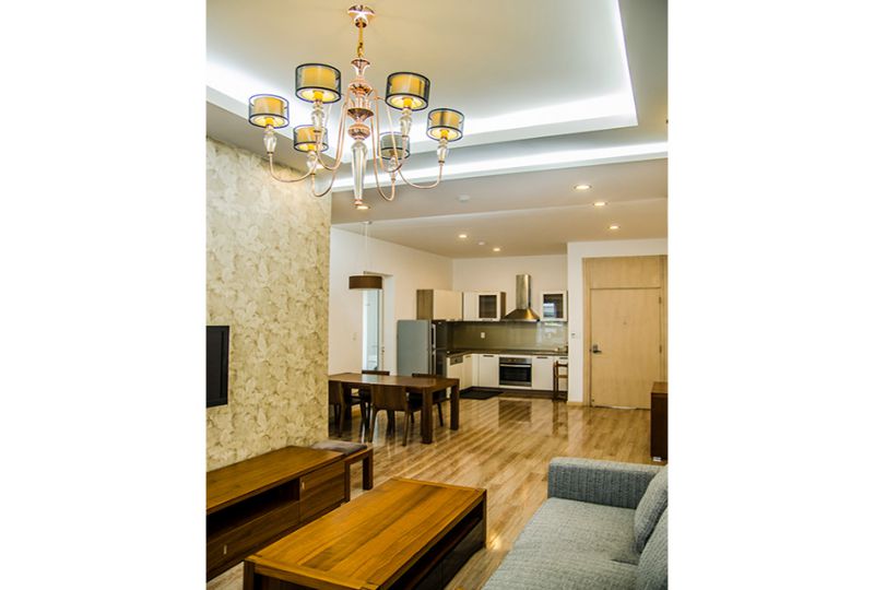 Luxury serviced apartment for rent in Nguyen Van Huong st Thao Dien area