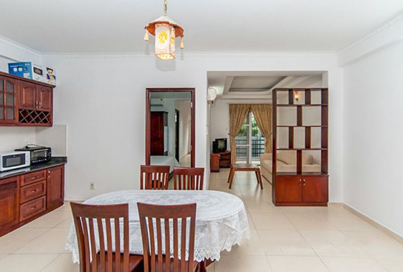 1 bedroom serviced apartment in Quoc Huong street Thao Dien for lease