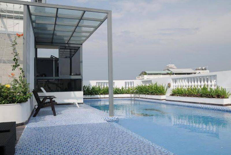 Two bedroom serviced apartment in Thao Dien ward district 2 for lease