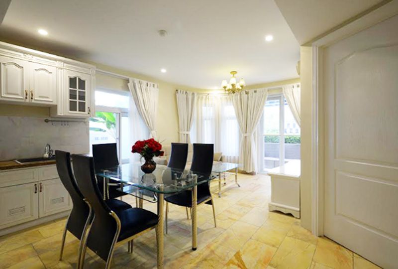 Two bedroom serviced apartment in Thao Dien ward district 2 for lease
