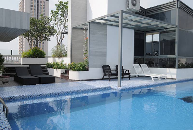 Nice serviced apartment for rent in Thao Dien ward district 2 Saigon city